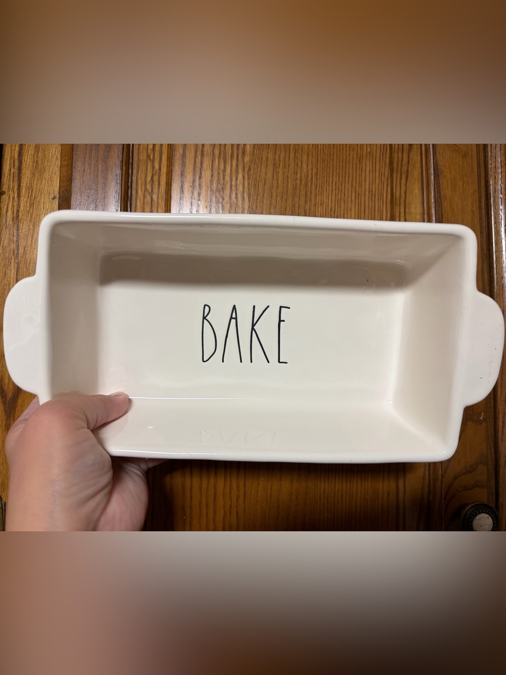 Rae Dunn "BAKE" Loaf Pan
